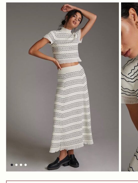 Anthropologie Dresses & Skirts - Anthropologie Maeve Knit Skirt Set
